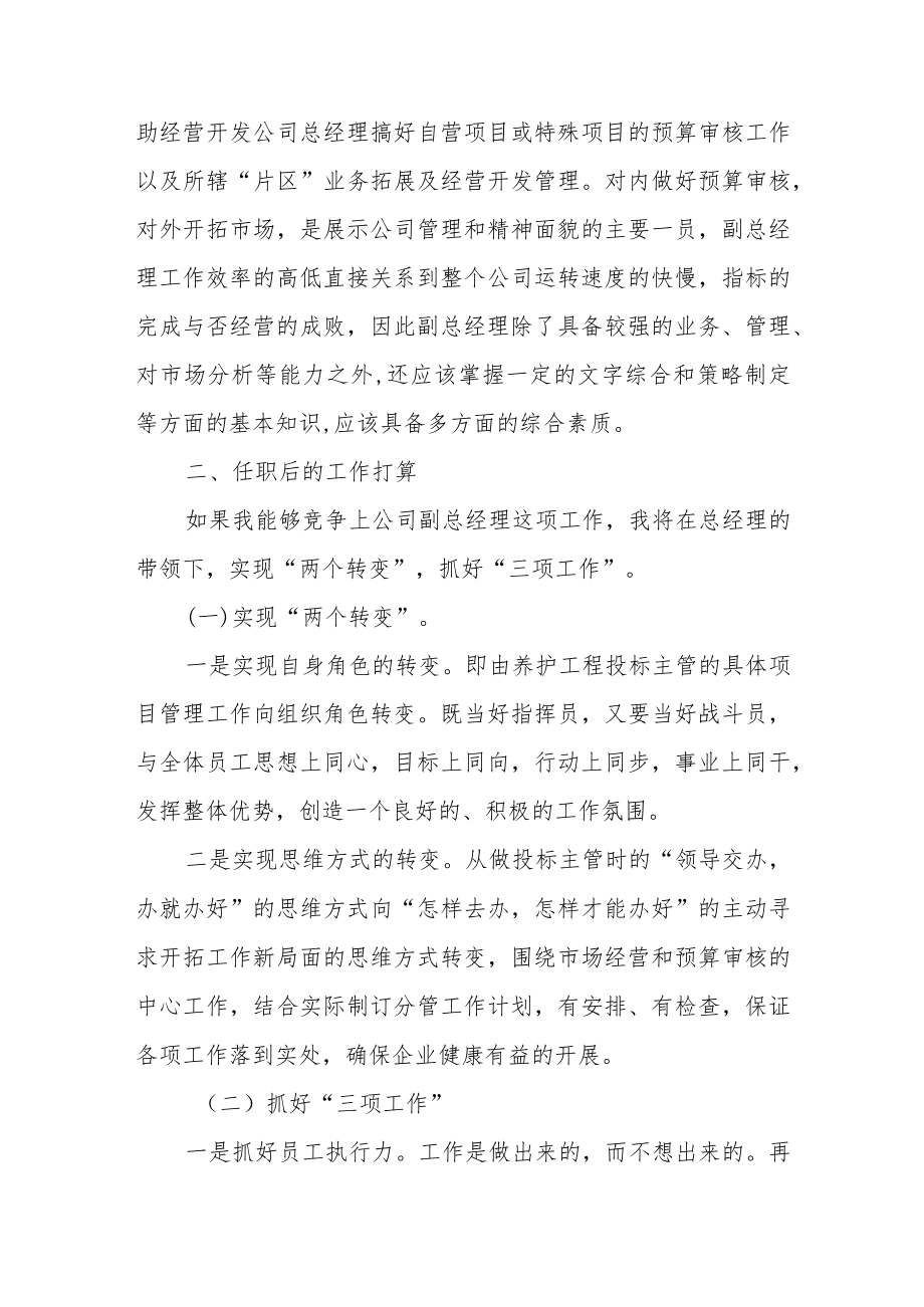 公司企业副总经理竞聘演讲稿.docx_第3页