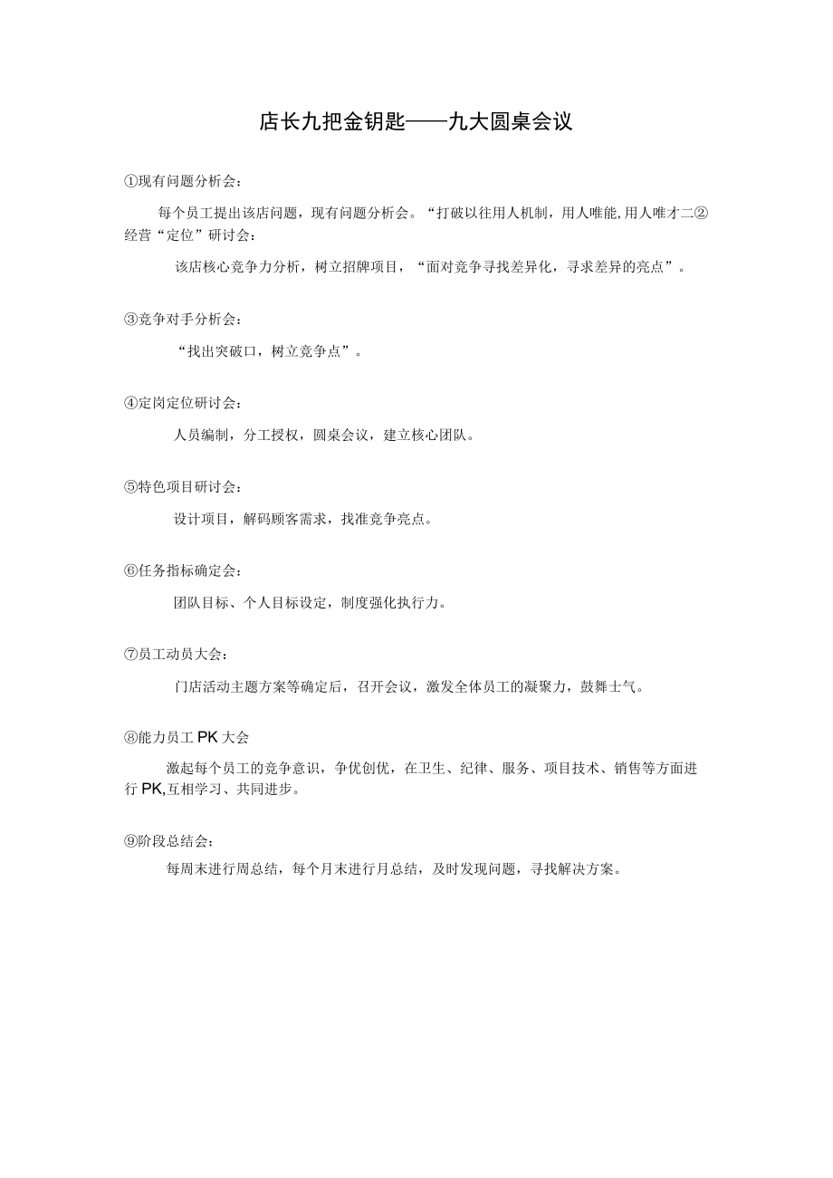 美容院九大会议.docx_第1页