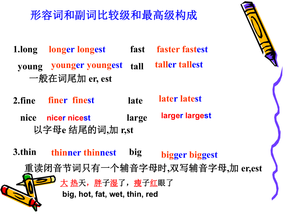 形容词和副词的比较级和最高级.ppt_第3页