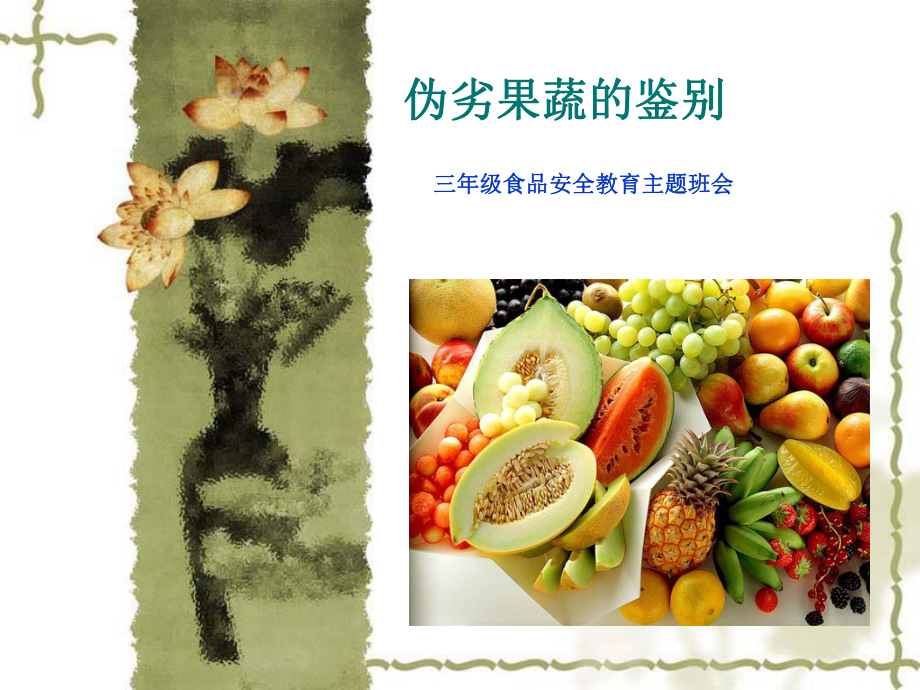 如何鉴别安全食品.ppt_第1页