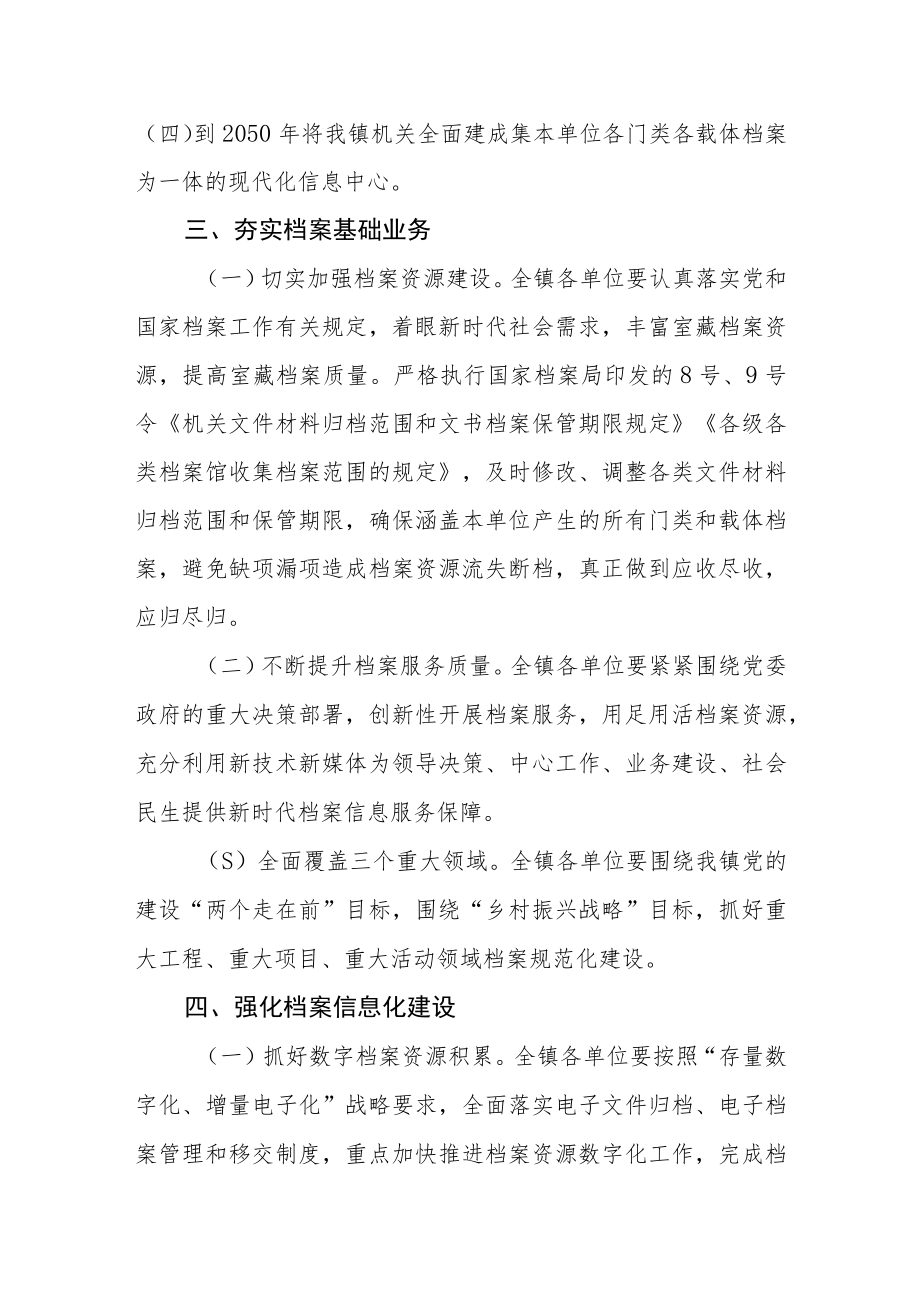 机关档案工作实施方案.docx_第2页