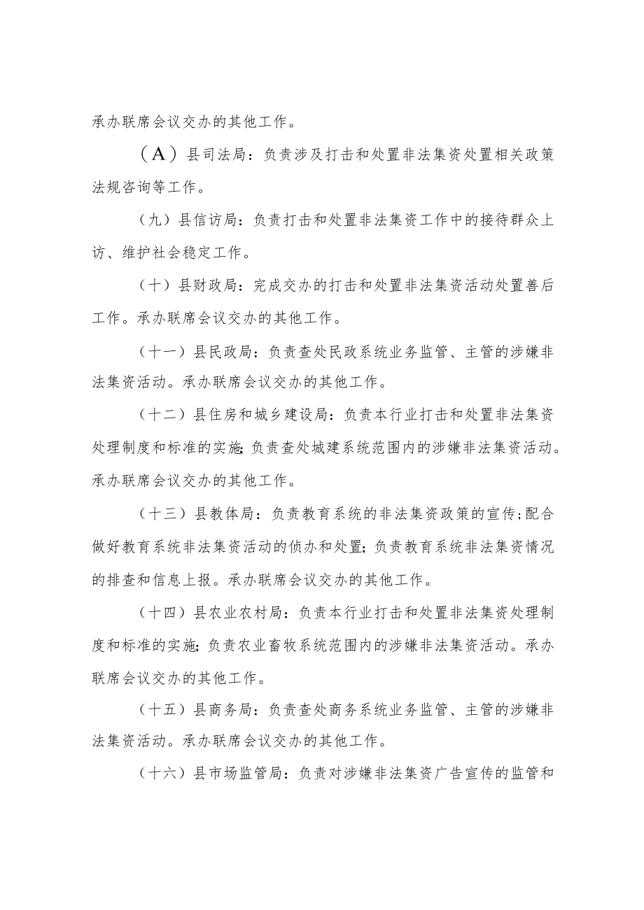 关于建立打击和处置非法集资联席会议制度.docx_第3页