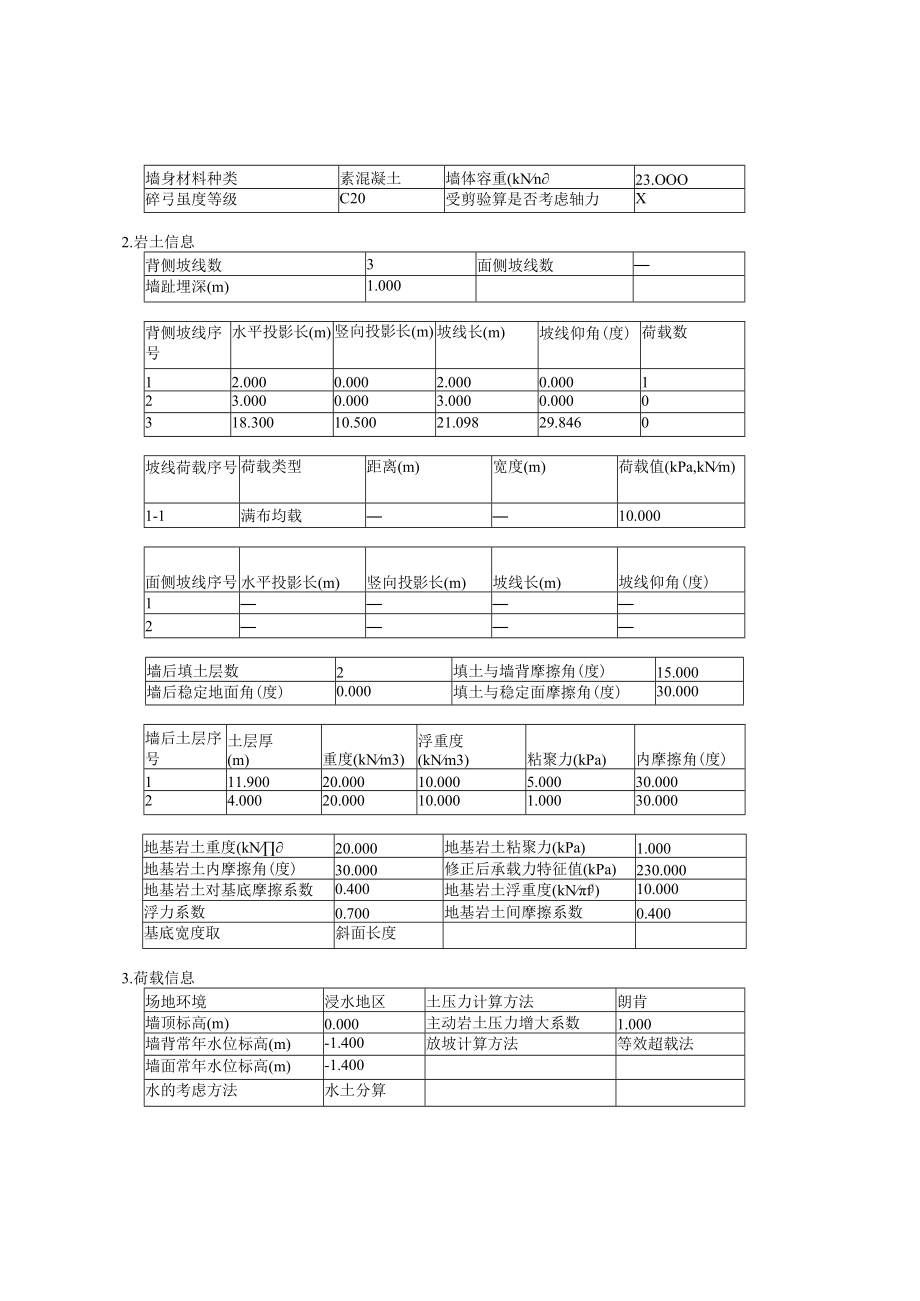 3米净高（4米）重力式挡墙验算.docx_第3页