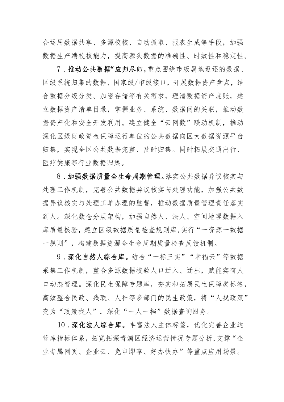 2023年青浦区数据发展工作要点（征求意见稿）.docx_第3页