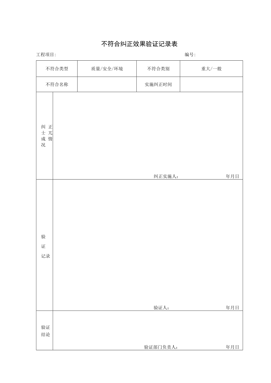 04.不符合纠正效果验证记录表.docx_第1页