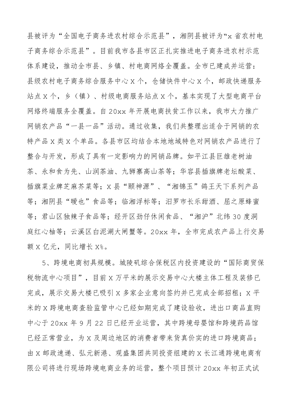 (2篇)电子商务座谈会讲话发言材料范文.docx_第3页