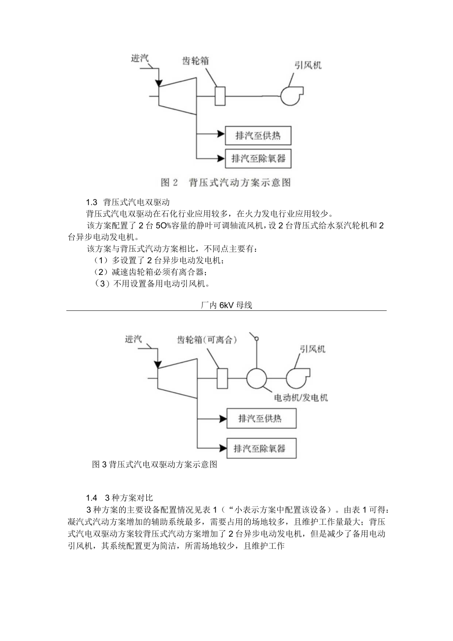 3种主流汽动引风机方案（附汽电双驱引风机高效供热）.docx_第2页