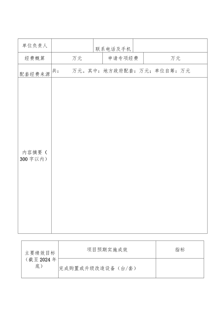 2024年度省级产业计量测试中心建设项目建议书.docx_第2页