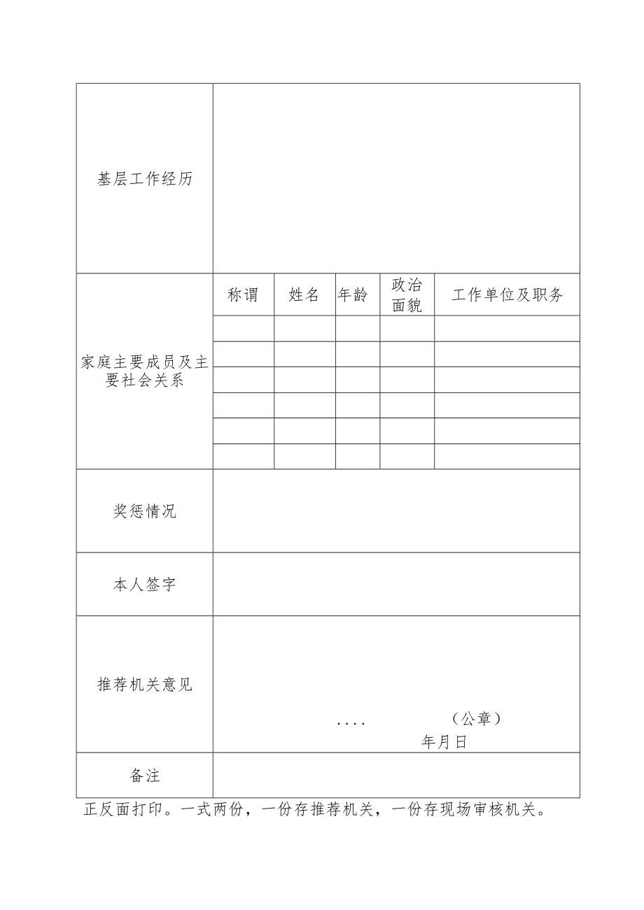 2023年齐河县专职网格员工作经历证明一寸彩色免冠近照.docx_第2页