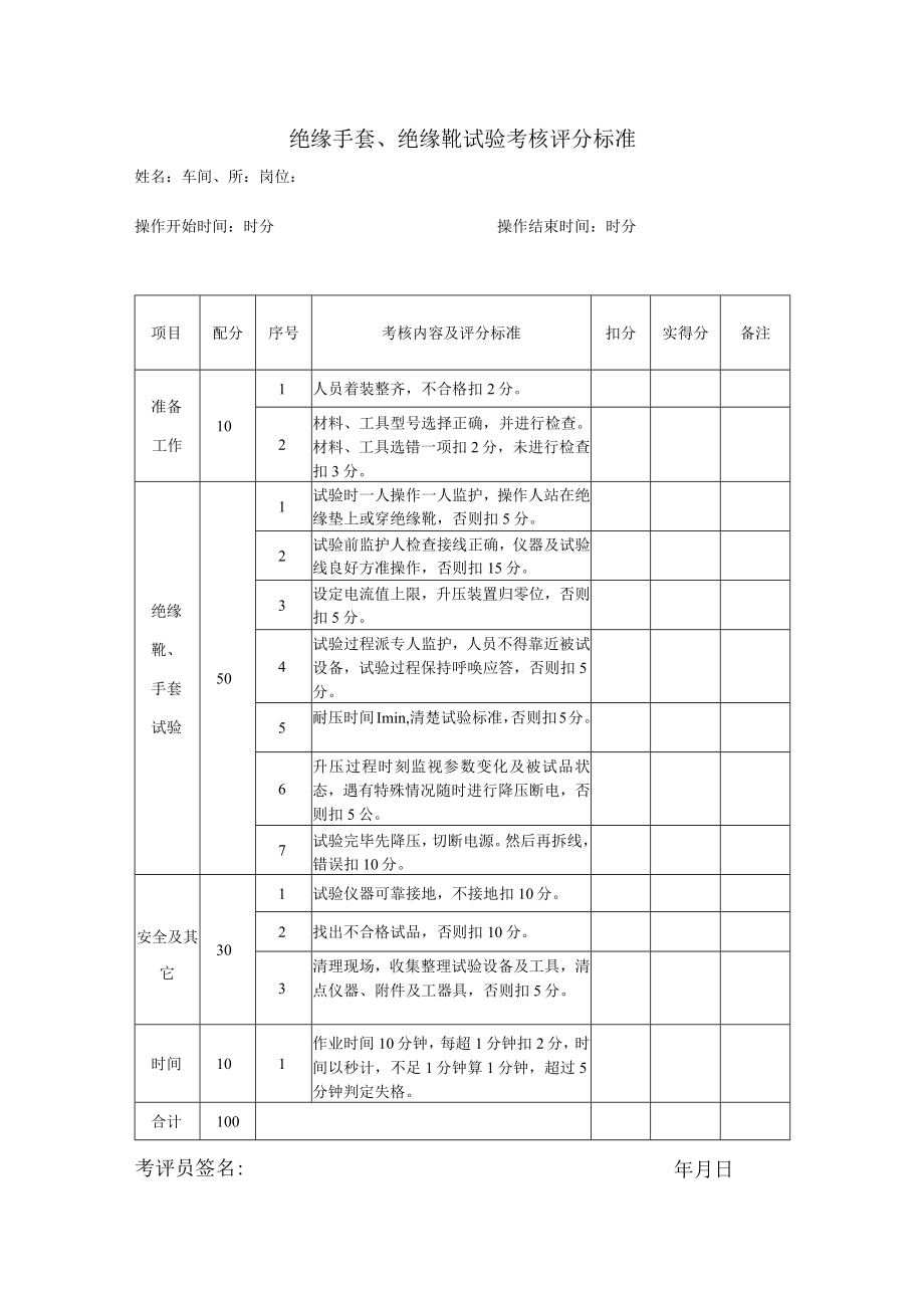 1.绝缘手套、绝缘靴试验.docx_第2页