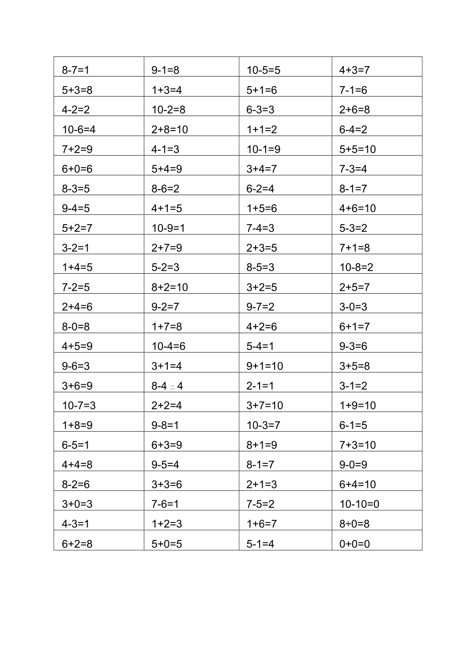 10以内加减法100题.docx_第2页