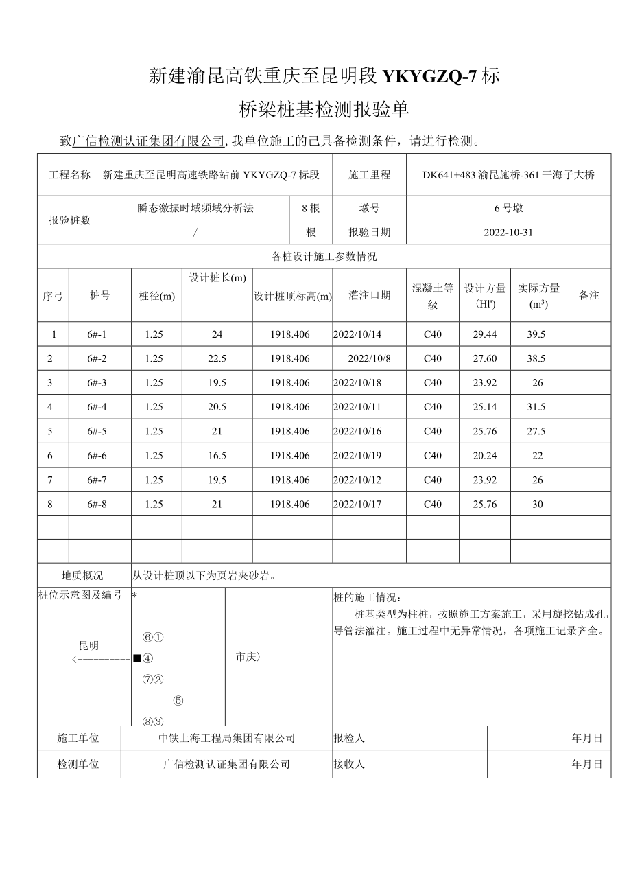 6#墩自检：现场委托合同（基桩低应变） -自检.docx_第2页