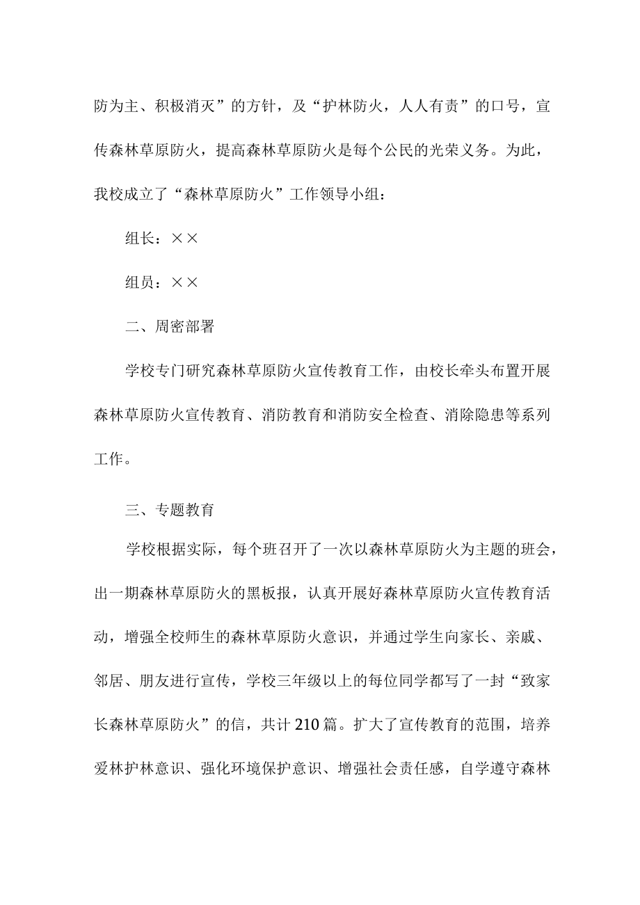 乡镇森林草原防火工作专项总结.docx_第3页