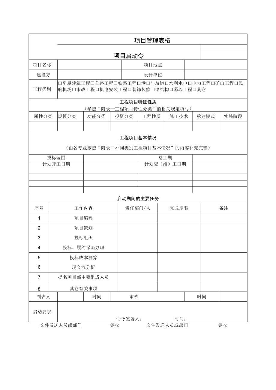 公司项目启动令.docx_第1页