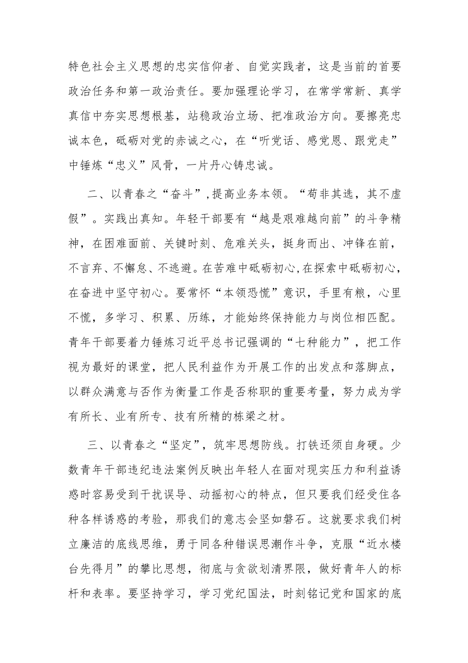 2023年青年干部培训心得体会交流发言.docx_第2页