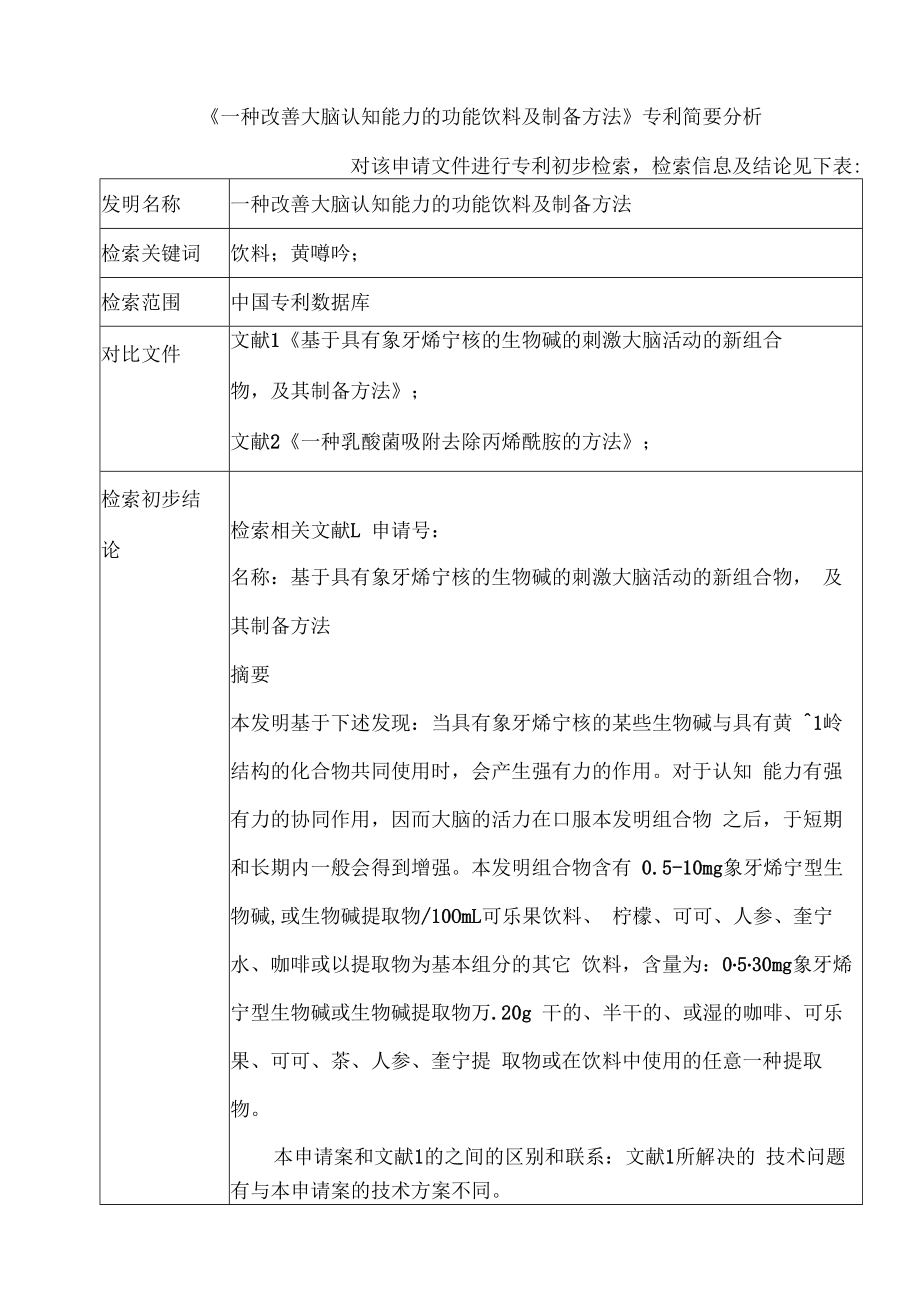 专利简要分析与专利权转让合同.docx_第1页