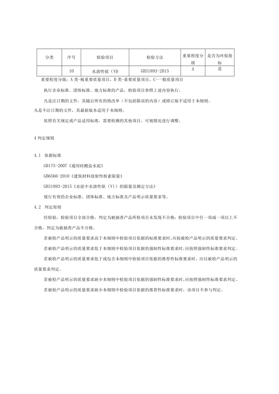 2023年河北省水泥产品质量监督抽查实施细则.docx_第2页