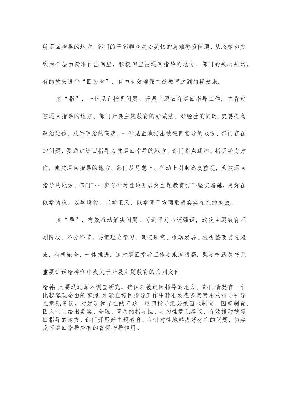 主题教育巡回指导动员发言稿.docx_第2页