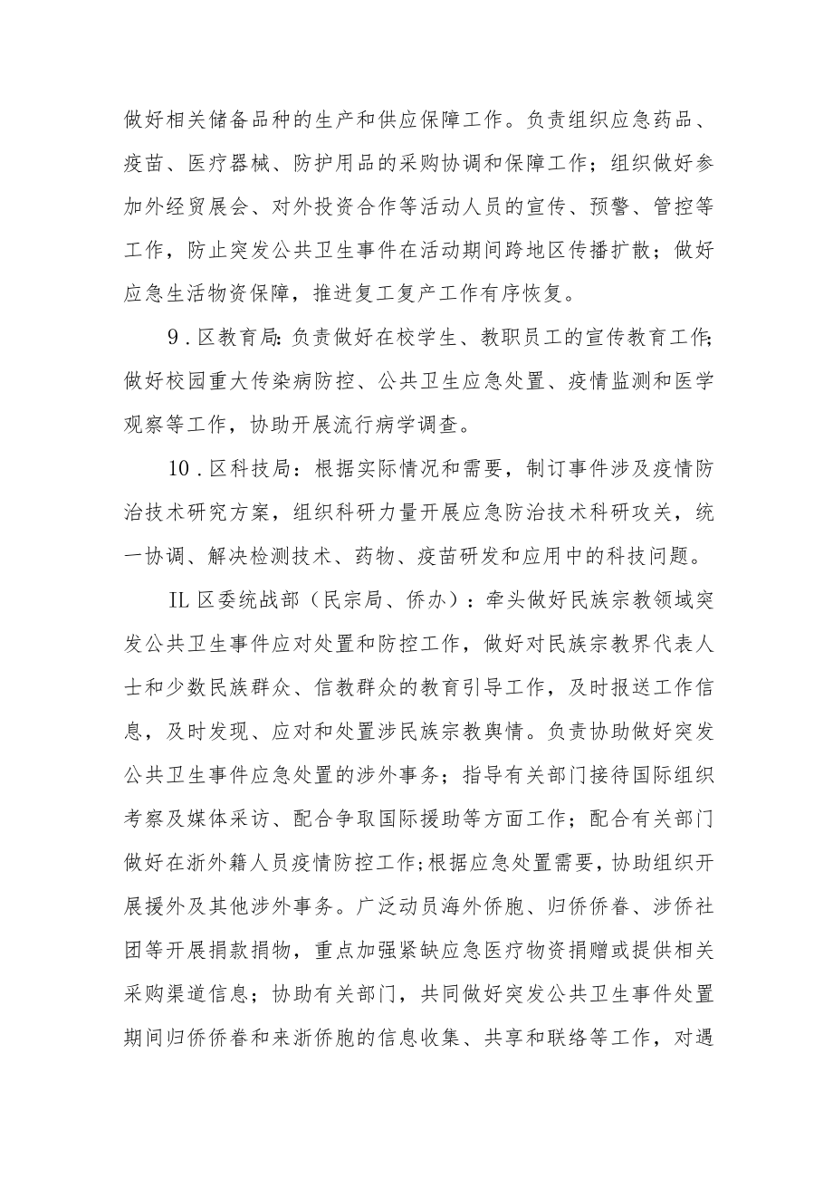 区指挥部成员单位及职责.docx_第3页