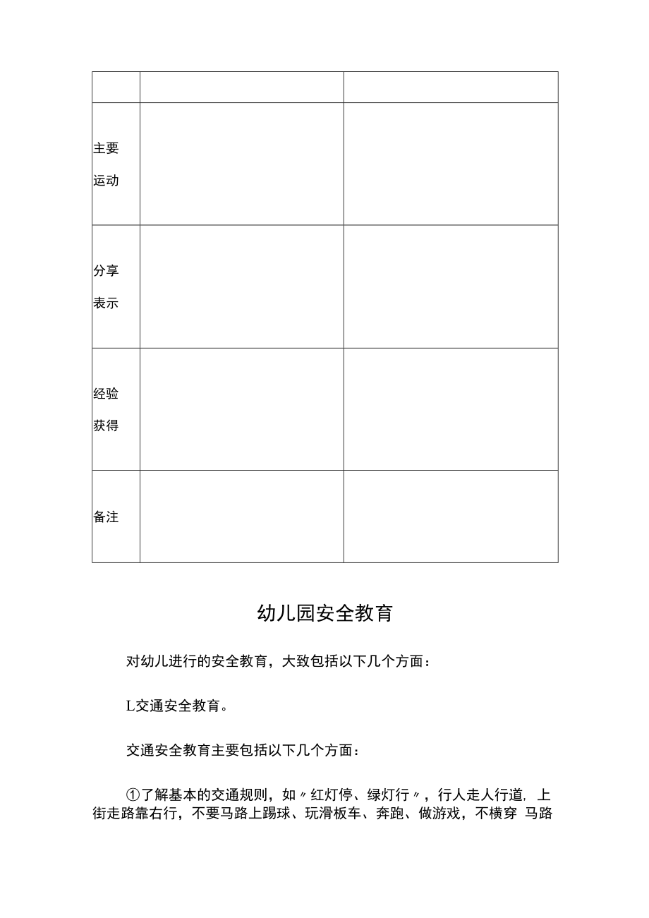 主题活动设计与记录表模板.docx_第2页