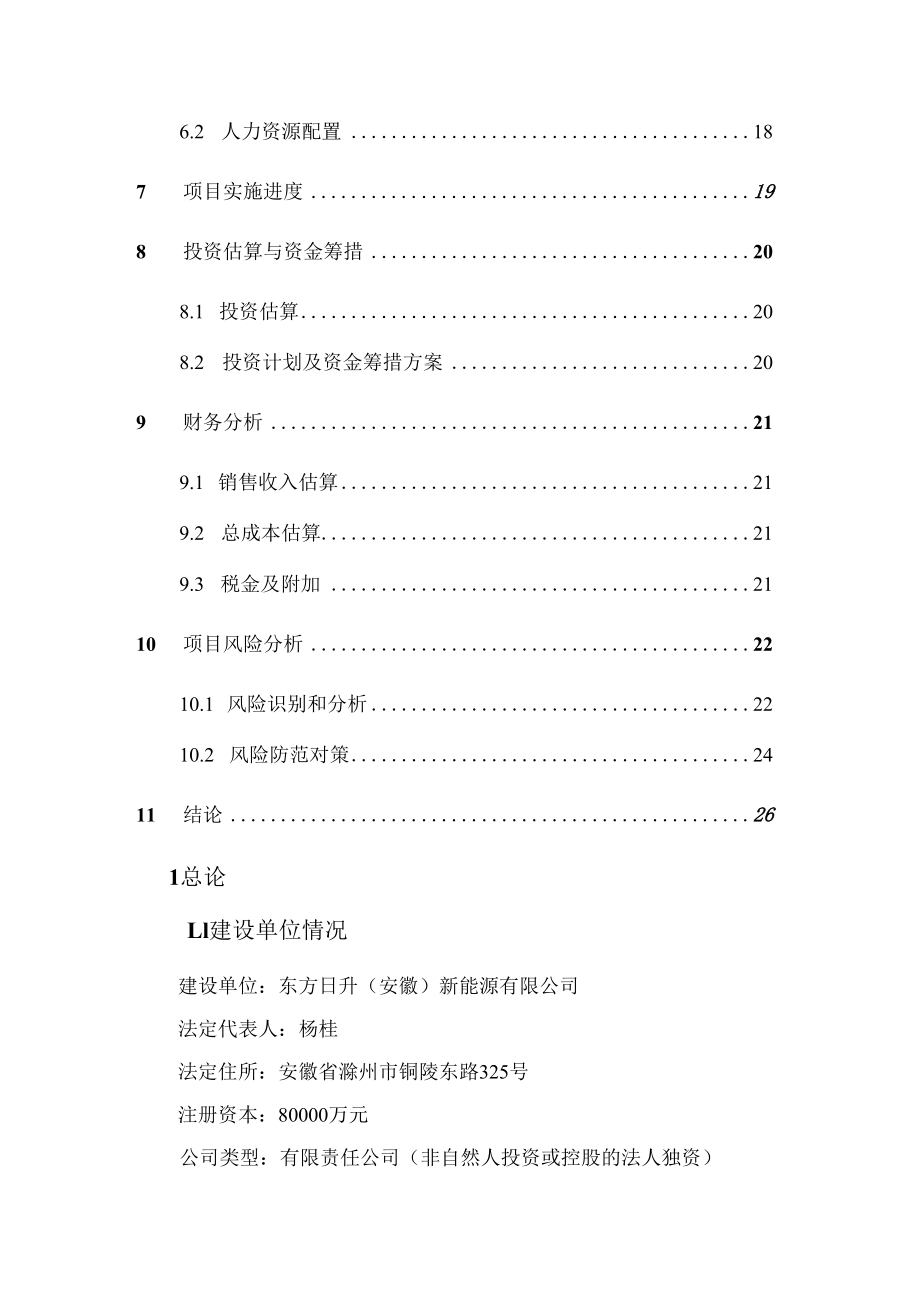 东方日升：东方日升（安徽）新能源有限公司年产10GW高效太阳能电池项目可行性研究报告.docx_第3页