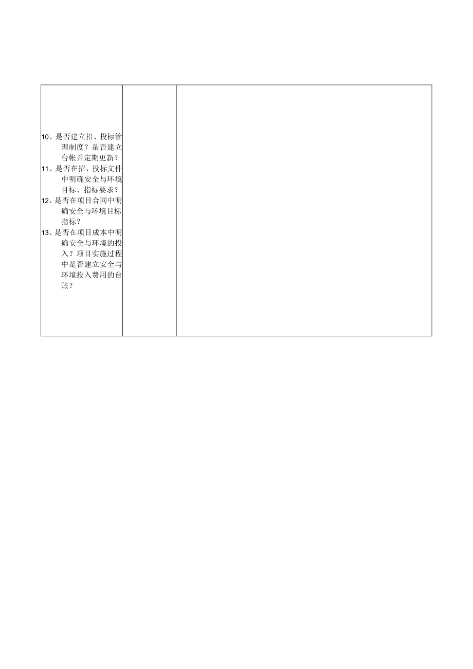 内部审核检查表（市场商务部）.docx_第3页