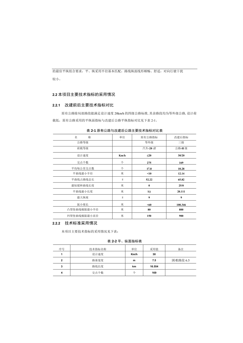 公路升级改造工程 路线说明.docx_第1页