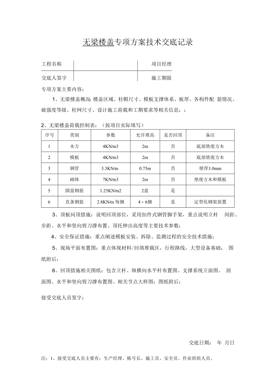 专项方案技术交底记录.docx_第1页