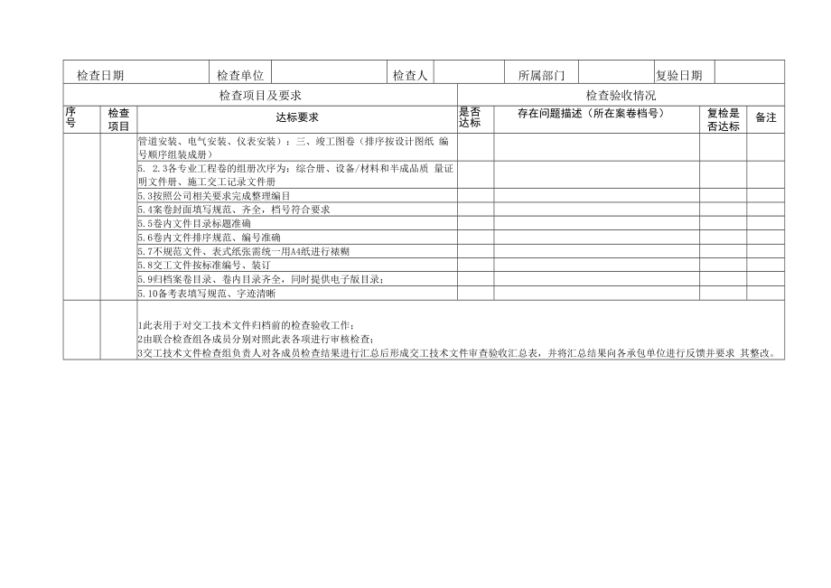 交工技术文件自检检查验收表.docx_第2页