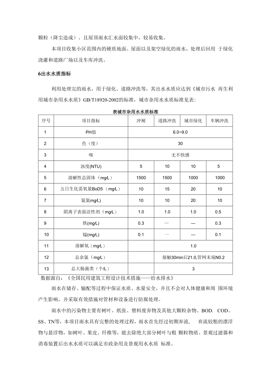 人才社区（二期）非传统水源利用率计算书.docx_第2页