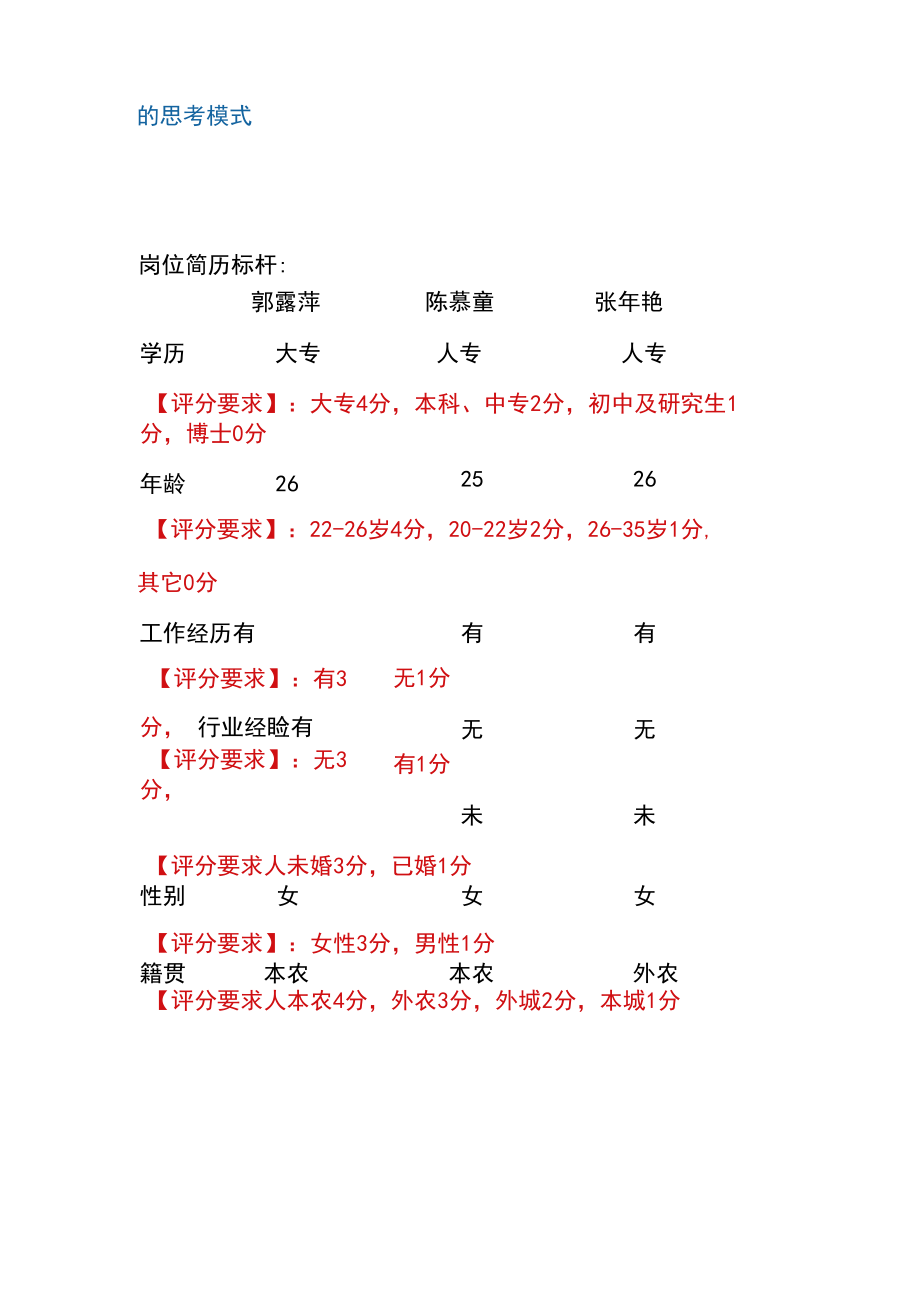 企业各类型岗位工作分析表09民营企业三关和工作分析.docx_第3页