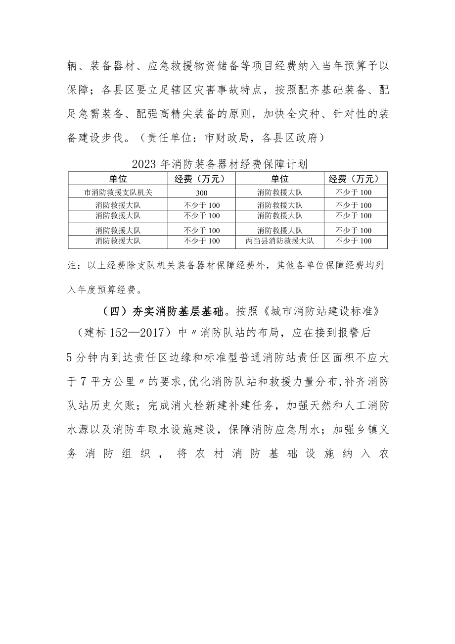 2023年消防保障工作实施方案 .docx_第3页