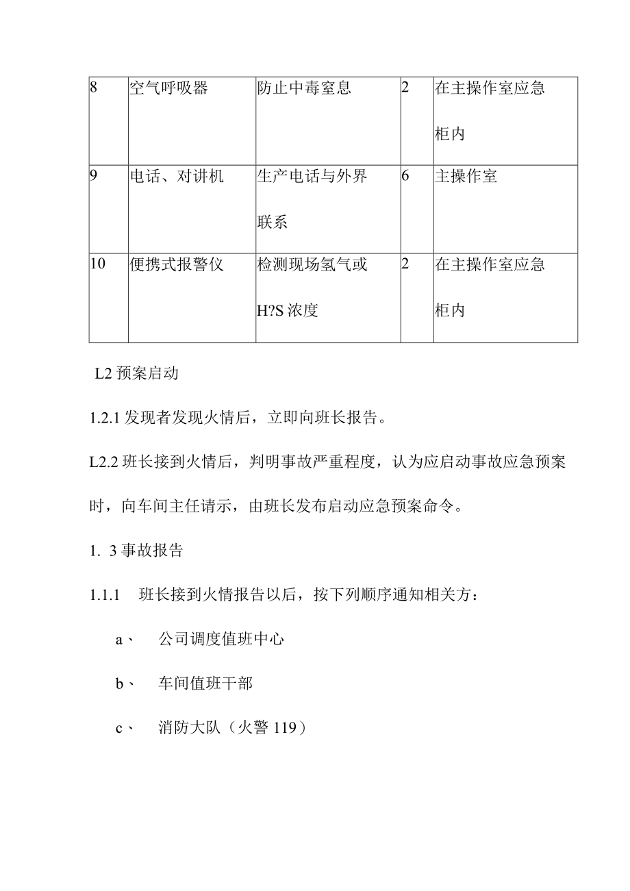 加氢车间分馏加热炉系统炉管破裂泄漏着火应急救援预案.docx_第2页