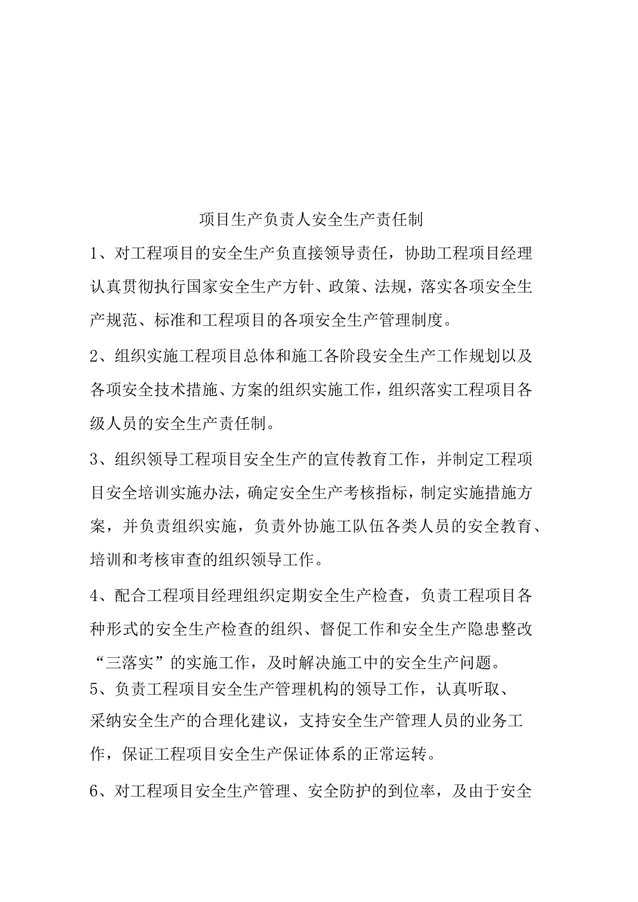 劳务公司项目管理人员安全生产责任制.docx_第2页