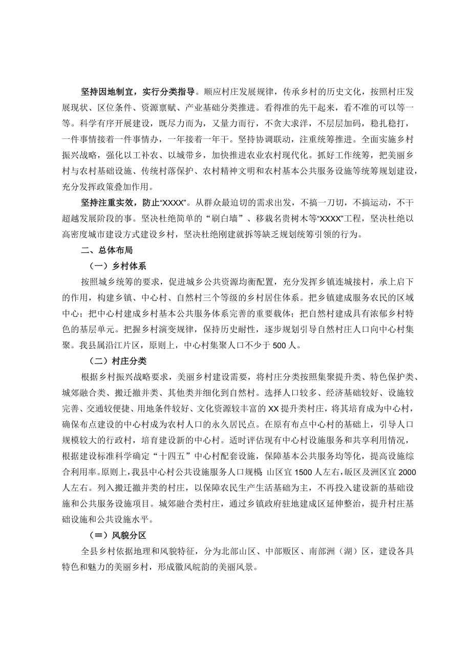 县“十四五”美丽乡村建设规划.docx_第2页