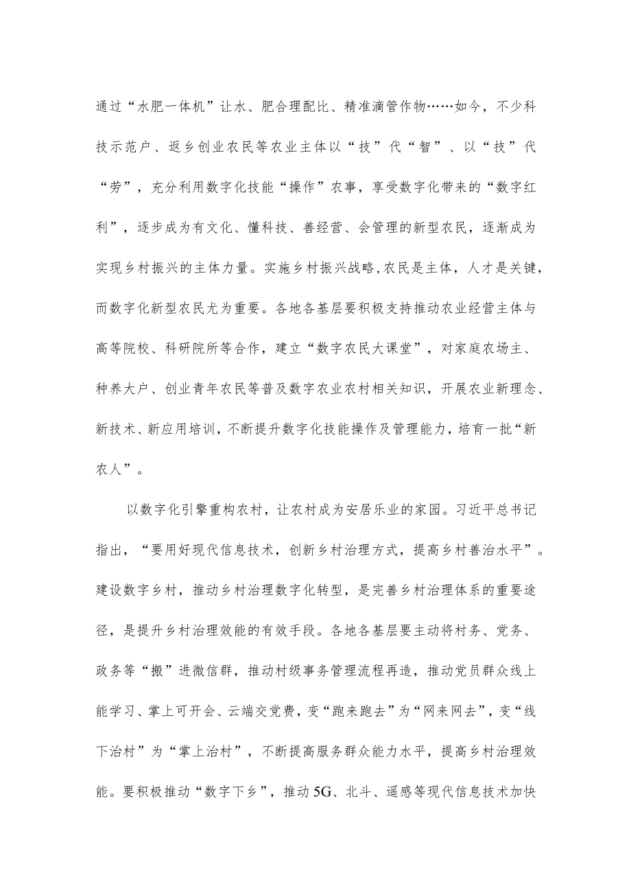 建设数字化美丽乡村心得体会发言.docx_第2页