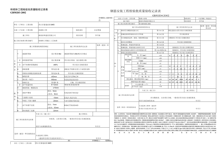 安装拆除工程检验批质量验收记录表等.docx_第3页