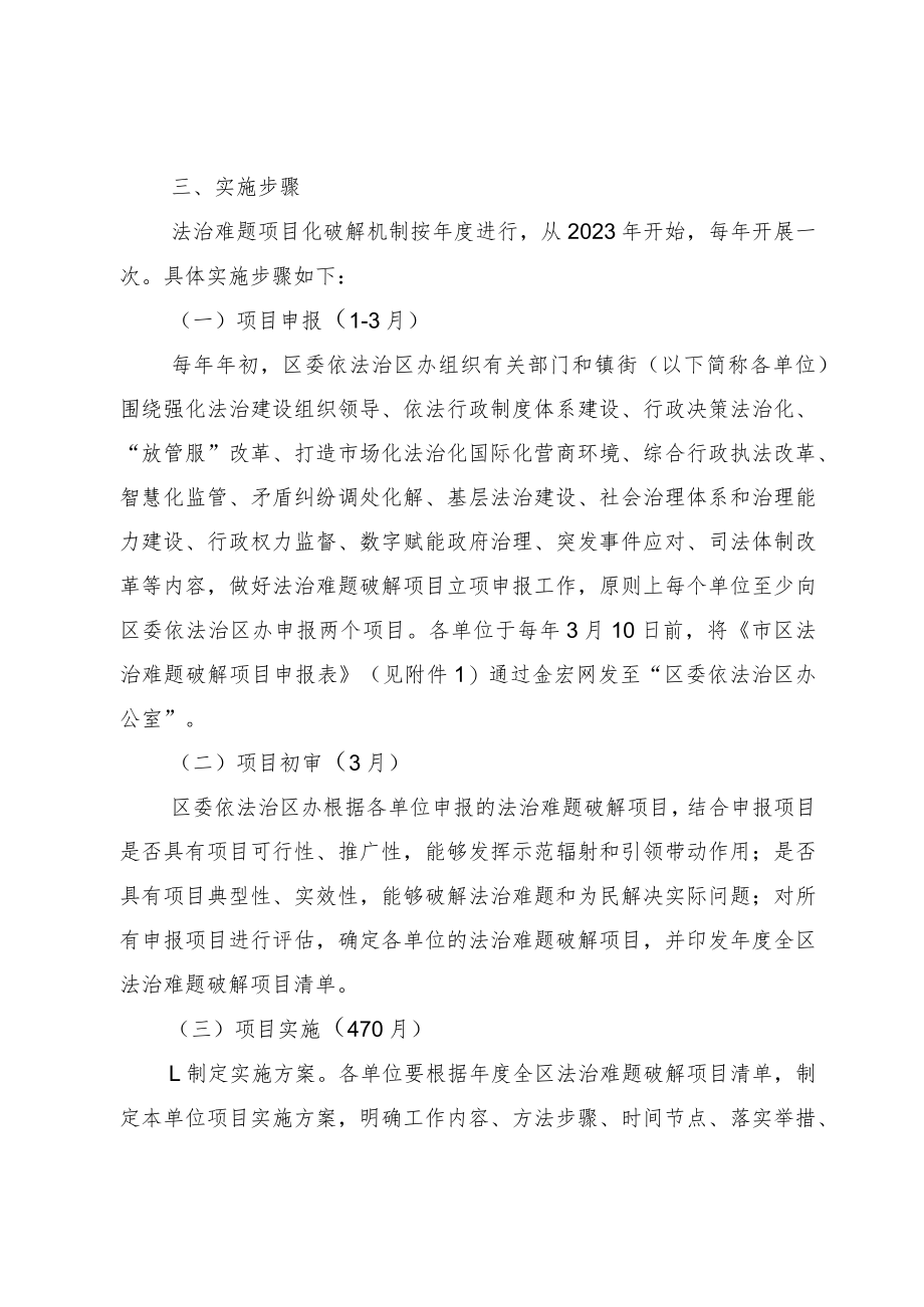 关于建立法治难题项目化破解机制的若干意见.docx_第2页