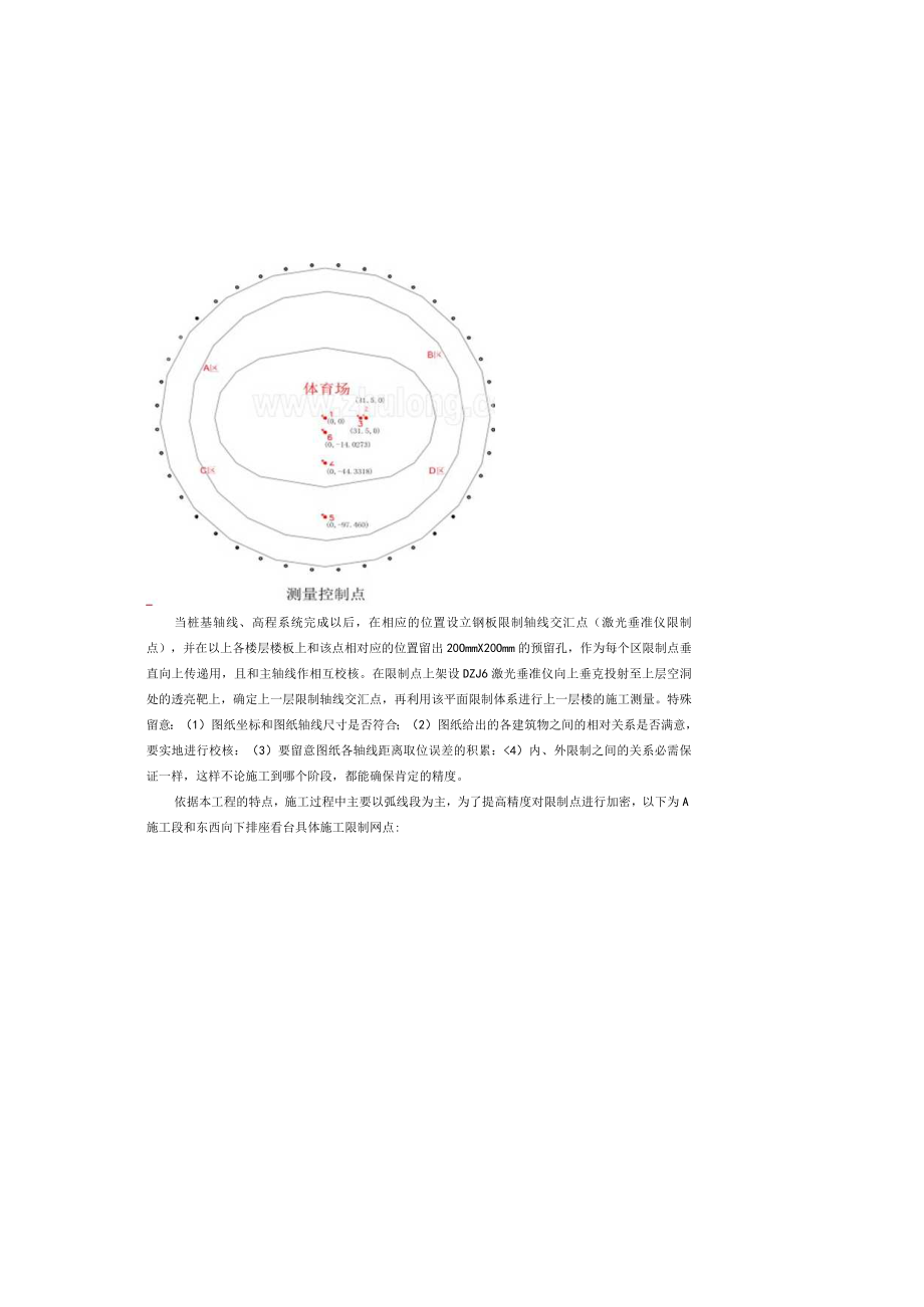 佛山一体育场测量施工方案.docx_第3页