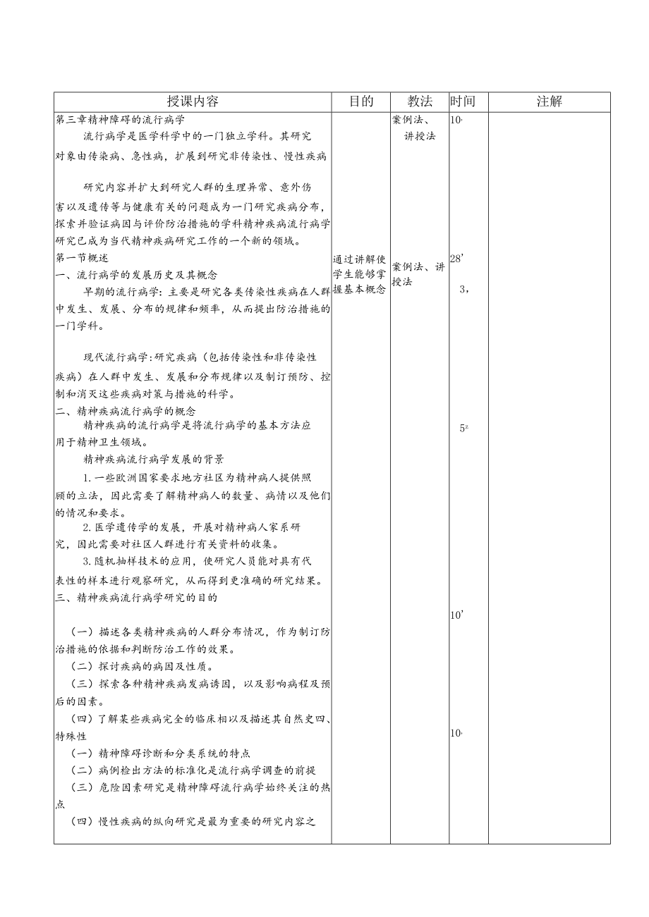 华北理工精神病学基础教案03精神障碍的流行病学.docx_第2页