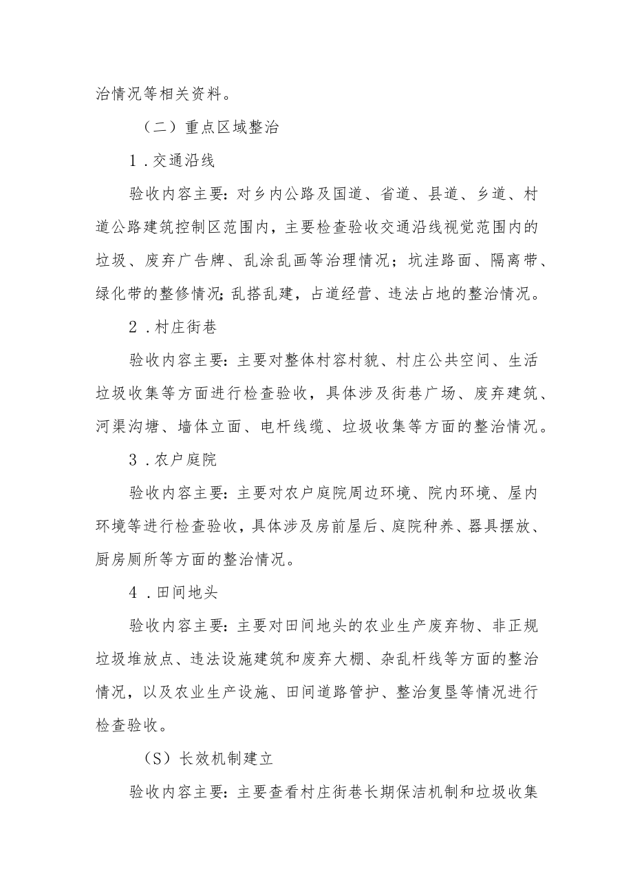 农村人居环境“六乱”整治百日攻坚专项行动自查验收实施方案.docx_第2页