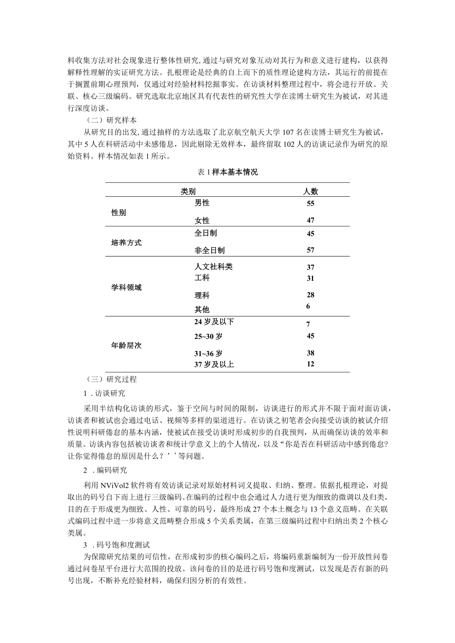 博士研究生科研倦怠影响因素分析 附博士生学业情绪现状调查及提升策略.docx_第2页