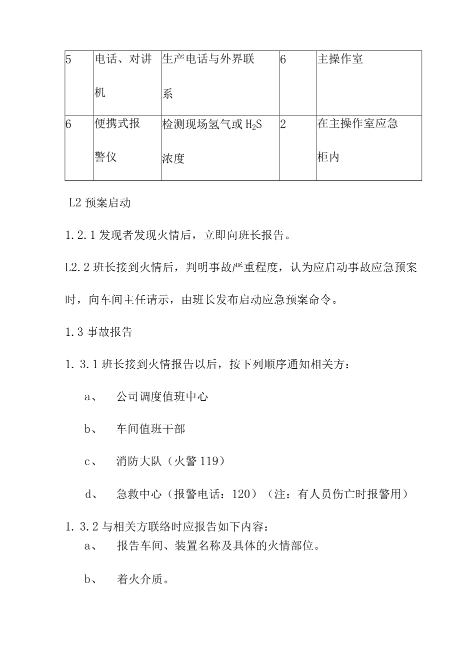 加氢车间热油泵着火应急救援预案.docx_第2页