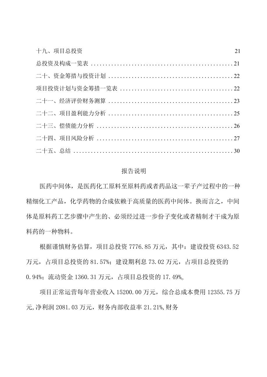 医药中间体项目经营方案.docx_第2页