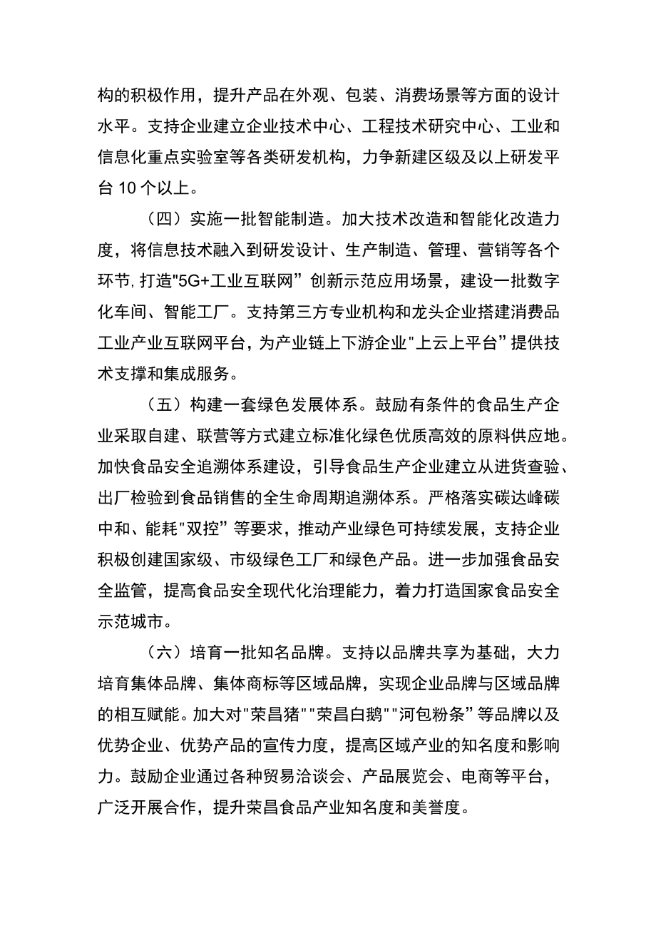 加快推动荣昌消费品产业高质量发展实施意见（征求意见稿）.docx_第3页