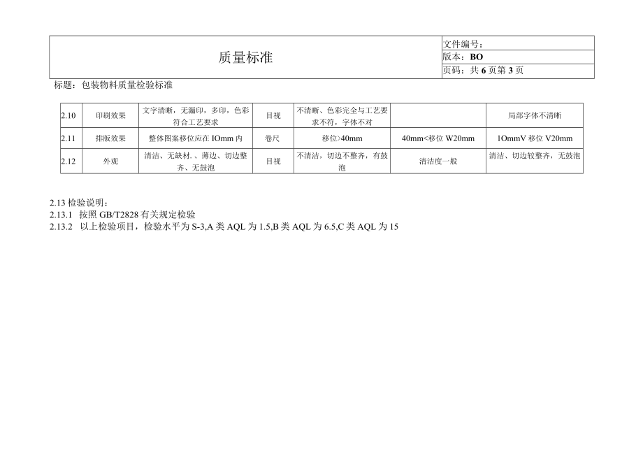 包装物料质量检验标准.docx_第3页