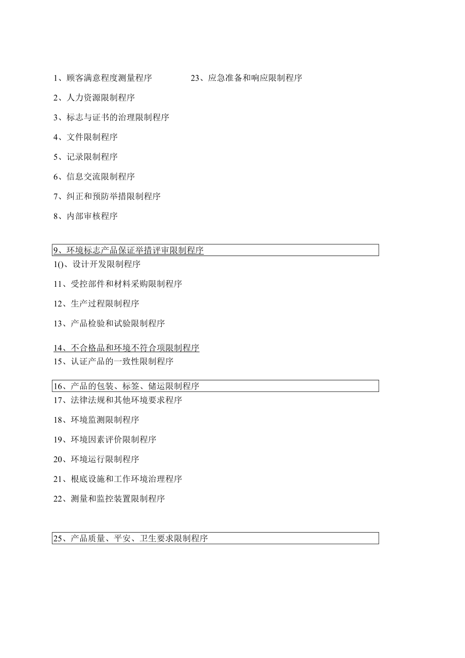 十环认证环境标志产品认证管理手册及程序文件.docx_第2页