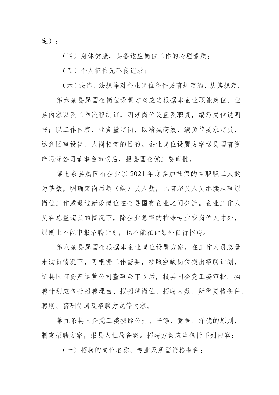 县属国有企业工作人员公开选聘办法（试行）.docx_第2页