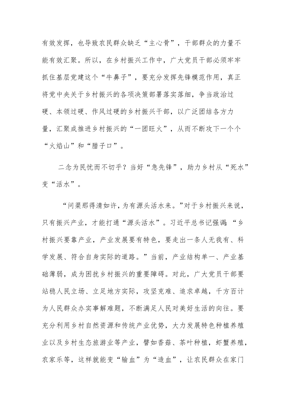 实施乡村振兴战略心得体会范文最新四篇.docx_第2页