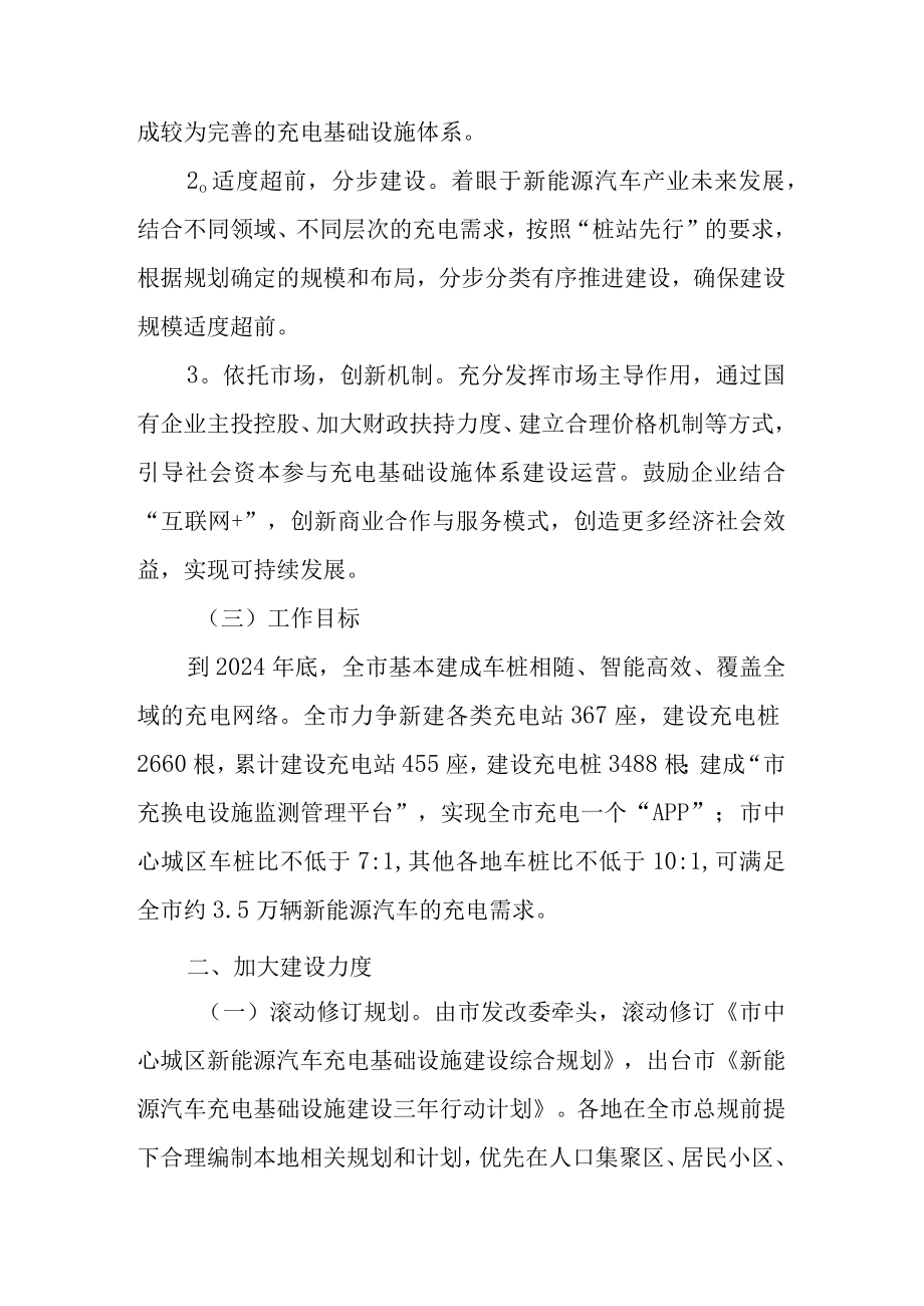 关于新能源汽车充电基础设施建设工作的实施方案.docx_第2页